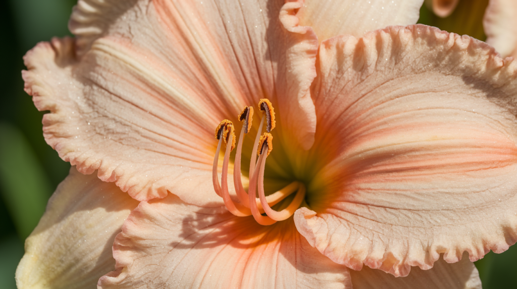 Hemerocallis Apricot Sparkles cvet