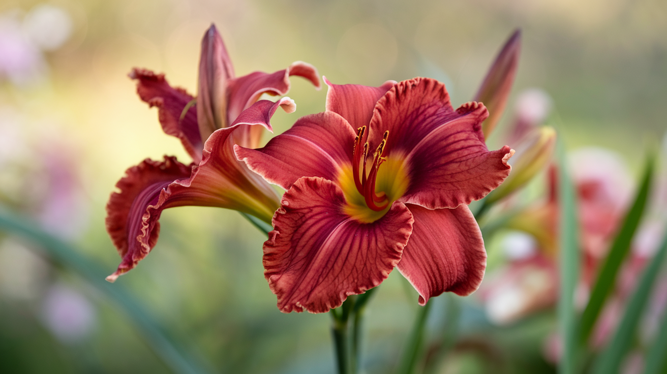 Hemerocallis-Aruba-Red